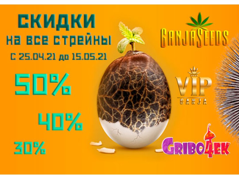 Лучшая оптовая цена на семена GanjaSeeds – от 0,29 евро за 1 семя
