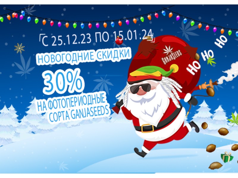 Новогодняя магия GanjaSeeds!